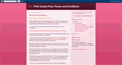 Desktop Screenshot of pink-candy-floss2.blogspot.com