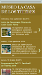 Mobile Screenshot of museolacasadelostiteres.blogspot.com