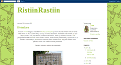 Desktop Screenshot of eila-ristiinrastiin.blogspot.com