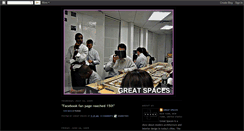 Desktop Screenshot of great-spaces.blogspot.com