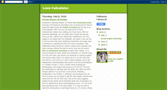 Desktop Screenshot of love-calculator-live.blogspot.com