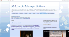 Desktop Screenshot of mariaguadalupebuttera.blogspot.com