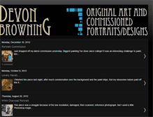 Tablet Screenshot of devonbrowning.blogspot.com