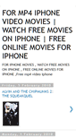 Mobile Screenshot of foriphonemovies.blogspot.com