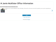 Tablet Screenshot of mjmcallister.blogspot.com