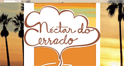 Desktop Screenshot of nectardocerrado.blogspot.com