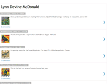 Tablet Screenshot of lynndevinemcdonald.blogspot.com