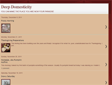 Tablet Screenshot of deepdomesticity.blogspot.com