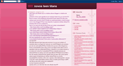 Desktop Screenshot of novosteentitans.blogspot.com