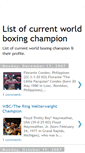Mobile Screenshot of boxingchampions.blogspot.com