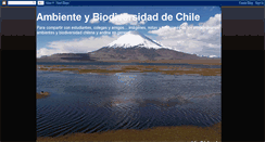 Desktop Screenshot of ambientebiotachile.blogspot.com