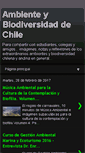 Mobile Screenshot of ambientebiotachile.blogspot.com