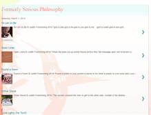 Tablet Screenshot of formerlyseriousphilosophy.blogspot.com