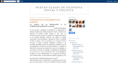 Desktop Screenshot of filosofiasocial111.blogspot.com