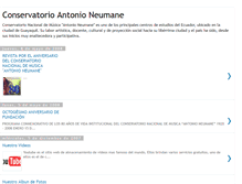 Tablet Screenshot of conservatorioantonioneumane.blogspot.com