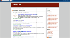 Desktop Screenshot of oncancer.blogspot.com