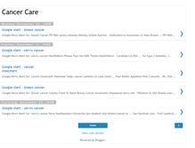 Tablet Screenshot of oncancer.blogspot.com