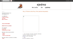 Desktop Screenshot of ejedrez.blogspot.com