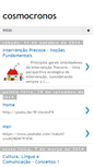 Mobile Screenshot of cosmocronos.blogspot.com