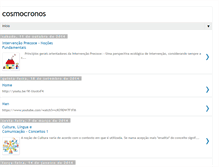 Tablet Screenshot of cosmocronos.blogspot.com