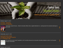 Tablet Screenshot of centraltexasedfunders.blogspot.com
