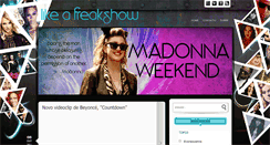 Desktop Screenshot of like-a-freakshow.blogspot.com