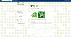 Desktop Screenshot of adashof-flavouring.blogspot.com