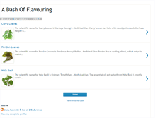 Tablet Screenshot of adashof-flavouring.blogspot.com