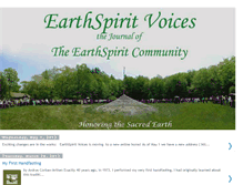 Tablet Screenshot of earthspiritcommunity.blogspot.com