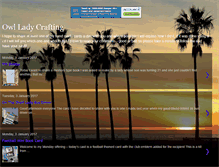 Tablet Screenshot of owl-lady-crafting.blogspot.com