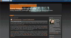 Desktop Screenshot of metaphorinmymonster.blogspot.com