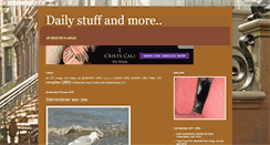 Desktop Screenshot of dailystuffandmore.blogspot.com