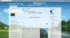 Desktop Screenshot of encuentraturuta.blogspot.com