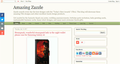 Desktop Screenshot of amazingzazzle.blogspot.com