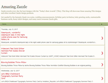 Tablet Screenshot of amazingzazzle.blogspot.com