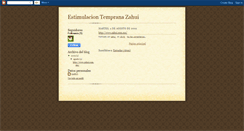 Desktop Screenshot of estimulaciontempranazahui.blogspot.com
