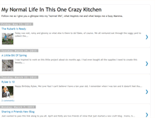 Tablet Screenshot of onecrazykitchen.blogspot.com