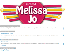 Tablet Screenshot of melissajo12.blogspot.com