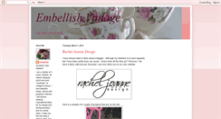 Desktop Screenshot of embellishvintage.blogspot.com