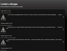 Tablet Screenshot of lindasescape.blogspot.com