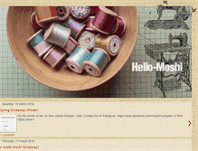 Tablet Screenshot of hellomoshi.blogspot.com