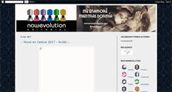 Desktop Screenshot of nowevolution.blogspot.com