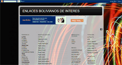 Desktop Screenshot of enlacesbolivianosdeinteres.blogspot.com