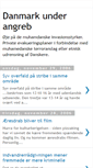 Mobile Screenshot of danmarkunderangreb.blogspot.com