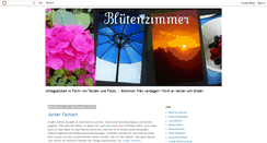 Desktop Screenshot of bluetenzimmer.blogspot.com