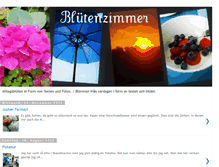 Tablet Screenshot of bluetenzimmer.blogspot.com