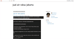 Desktop Screenshot of jualairraksajakarta.blogspot.com
