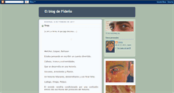 Desktop Screenshot of blogdefidelio.blogspot.com
