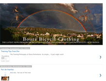 Tablet Screenshot of bourebicycleclothing.blogspot.com