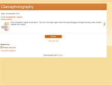 Tablet Screenshot of clarusphotography.blogspot.com